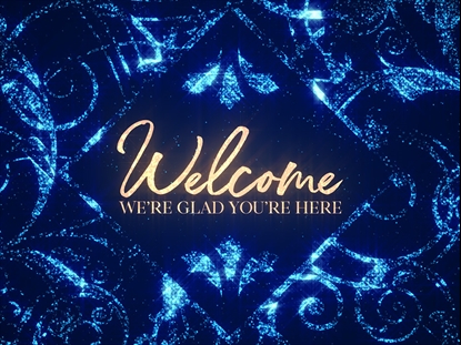Sparkle Welcome Blue | Motion Worship | WorshipHouse Media