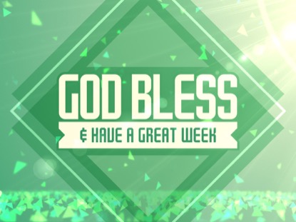 SPRING SHAPES GOD BLESS