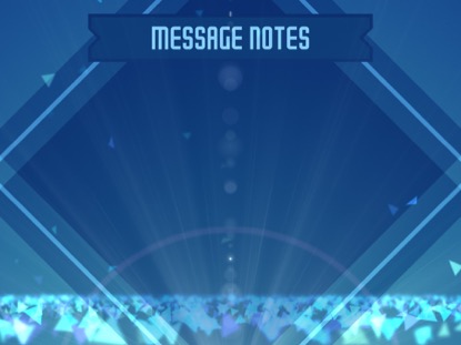 SPRING SHAPES MESSAGE NOTES