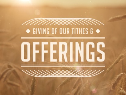 SUMMER WHEAT TITHES OFFERINGS
