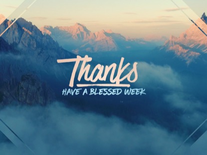 SUNSET AERIAL THANKS