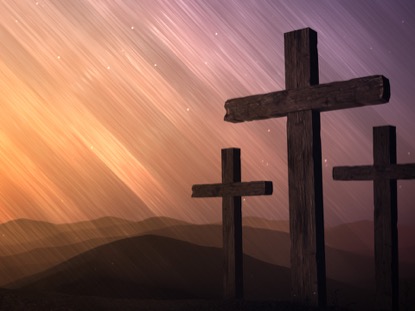 VIVID FIBERS CROSS SUNRISE