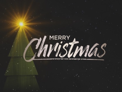 WINTER LIGHT MERRY CHRISTMAS