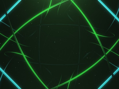 WOVEN TEAL GREEN THREADS