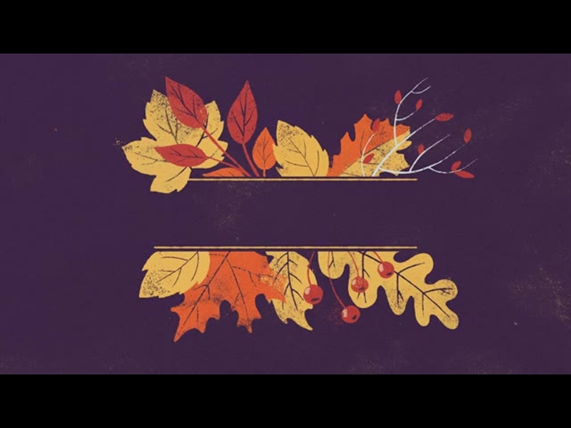 FALL FEELINGS PURPLE CENTERPIECE