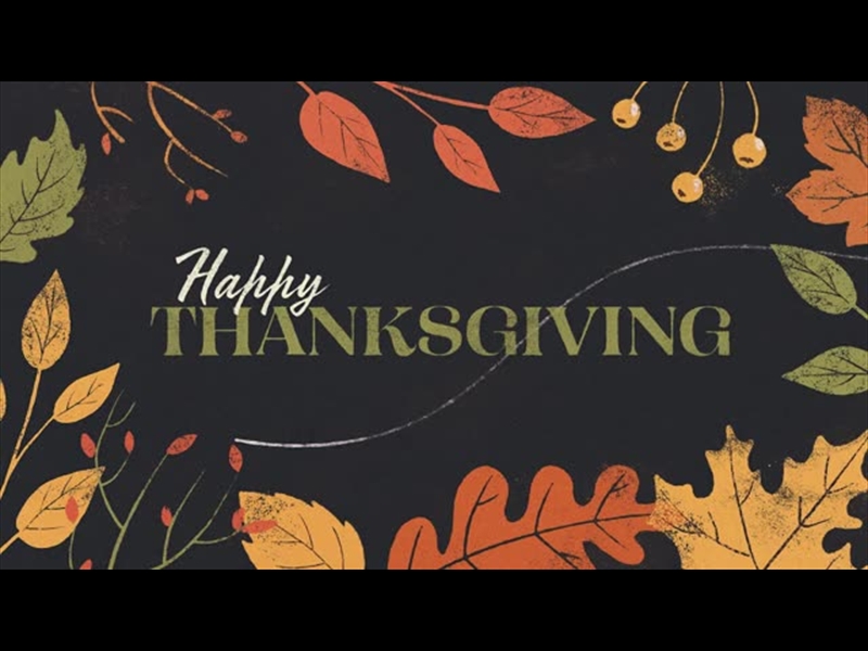 FALL FEELINGS THANKSGIVING 2