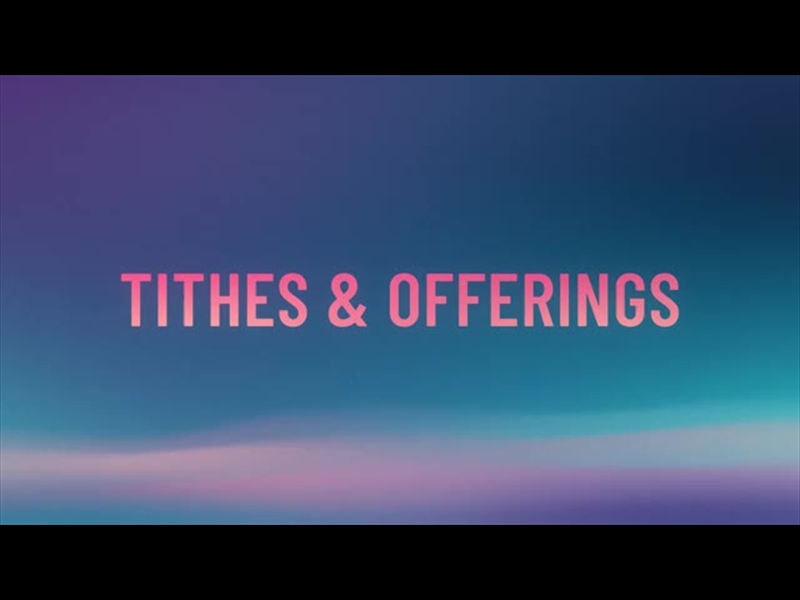 GRADIENT WAVES TITHES & OFFERINGS
