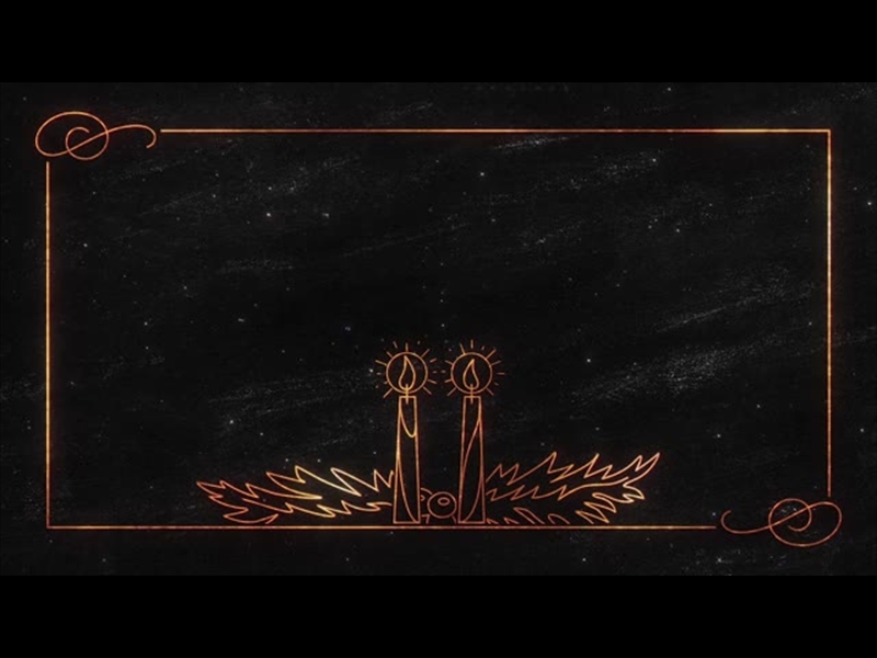 STAR OF WONDER 2 CANDLES CHARCOAL