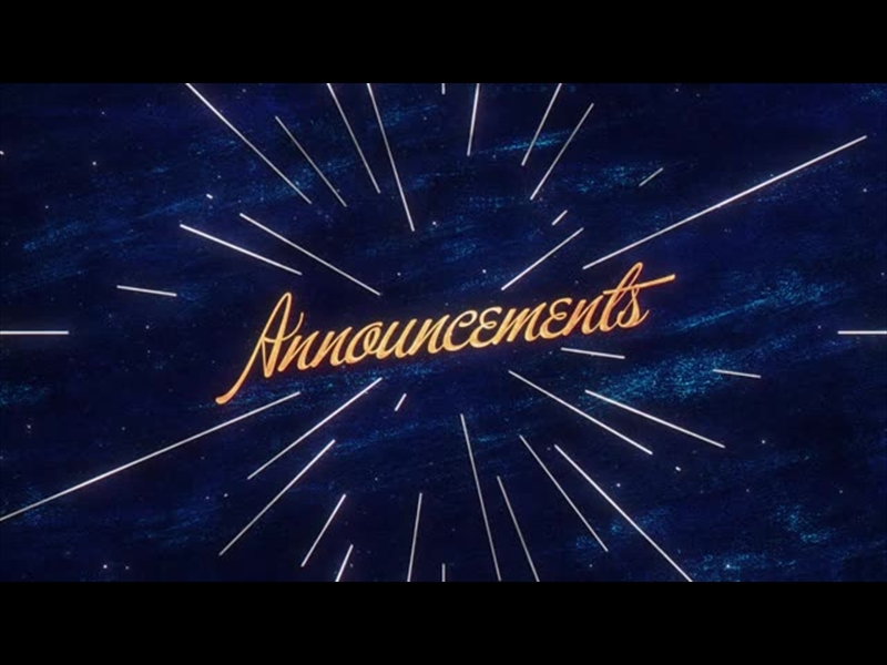 STAR OF WONDER ANNOUNCEMENTS BLUE