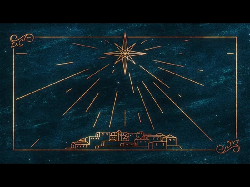 STAR OF WONDER BETHLEHEM TEAL