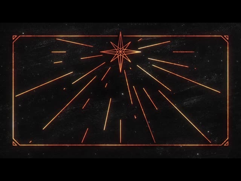 STAR OF WONDER FRAMED STAR CHARCOAL