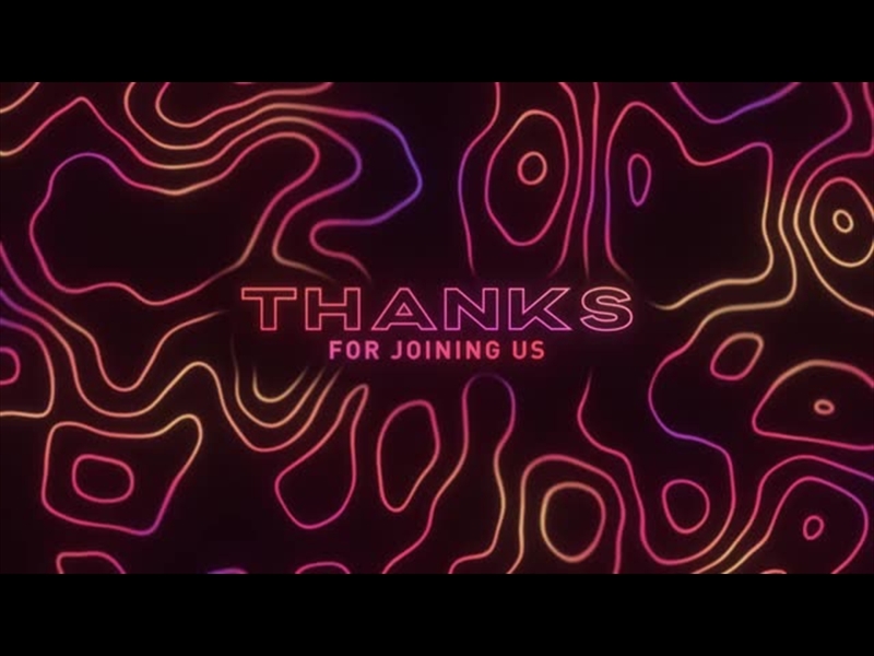 TOPO THANKS FOR JOINING US