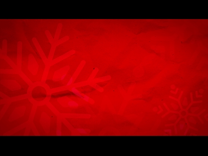 BIG SNOWFLAKES RED MOTION LOOP