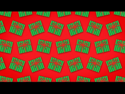 CHRISTMAS CARTOON GIFTBOX RED MOTION LOOP 01