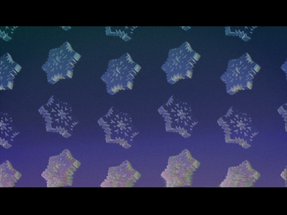 GLASS SNOWFLAKE MOTION LOOP 02