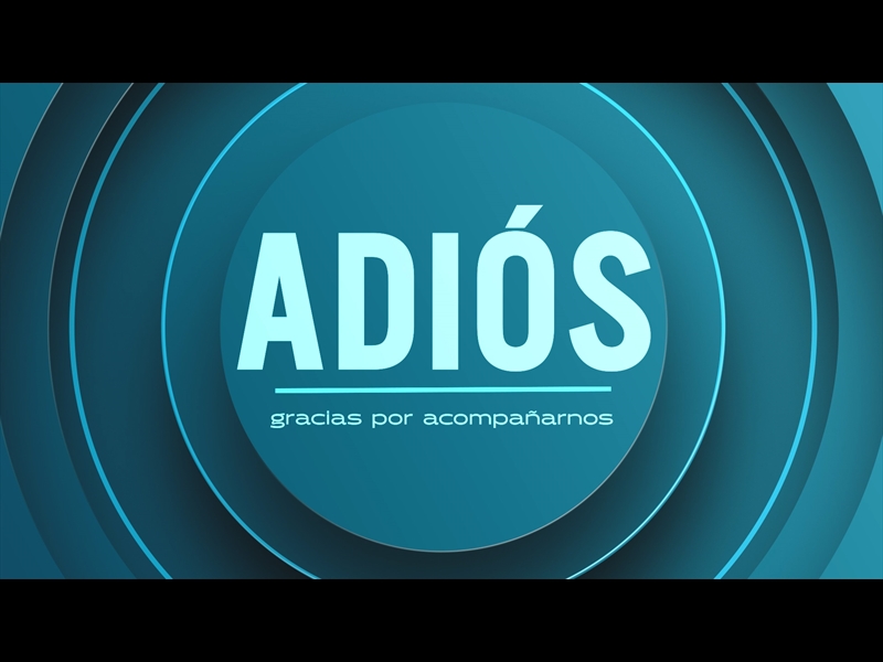 ANIMACIÓN DE DESPEDIDA DEL CÍRCULO AZUL ELÉCTRICO