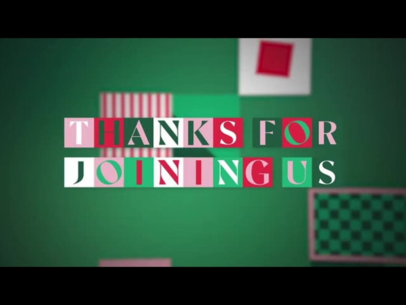 SANTA'S WORKSHOP: THANKS FOR JOINING US