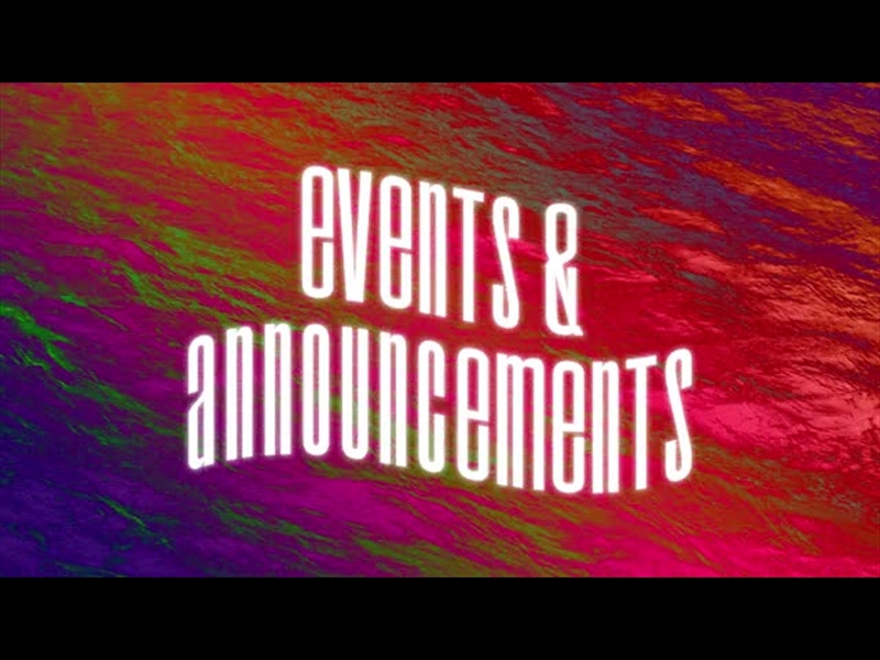 WAVES EVENTS AND ANNOUNCEMENTS