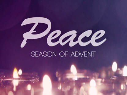 ADVENT CANDLES PEACE MOTION