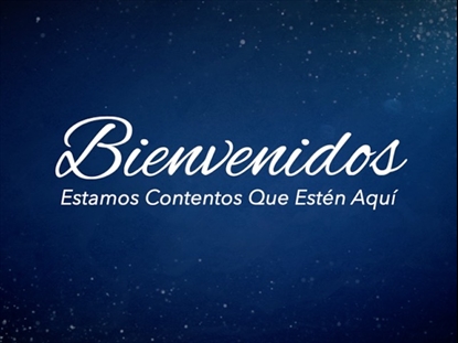 CALM AND BRIGHT WELCOME SPANISH