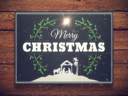 CHRISTMAS MANGER MOTION 1