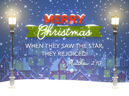 CHRISTMAS VILLAGE CHRISTMAS MOTION