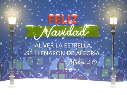 CHRISTMAS VILLAGE CHRISTMAS MOTION - SPANISH