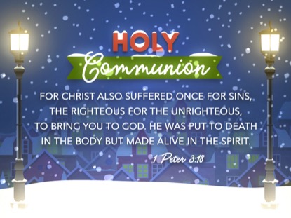 CHRISTMAS VILLAGE COMMUNION MOTION