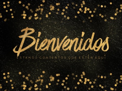 CLASSY NEW YEAR WELCOME MOTION - SPANISH