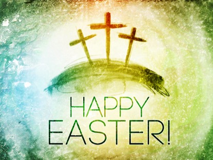 COLORFUL CROSSES EASTER