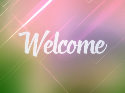 COLORING LINES WELCOME MOTION