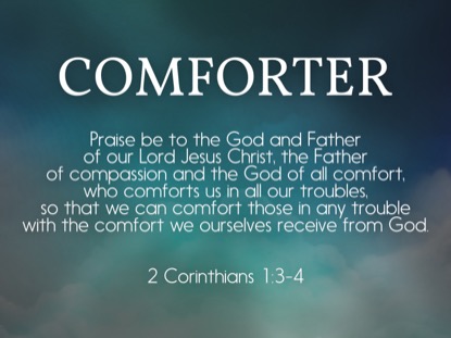 COMFORTING SPIRIT CORINTHIANS MOTION