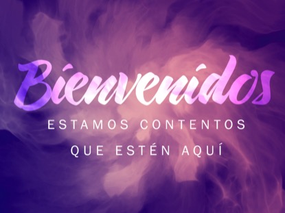 CONSECRATED SPIRIT WELCOME MOTION SPANISH