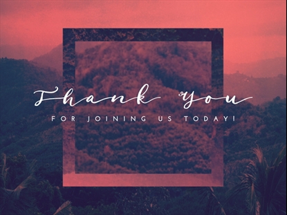 CREATION SINGS CLOSING MOTION