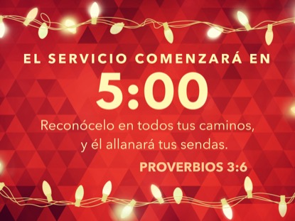 DANCING LIGHTS COUNTDOWN - SPANISH