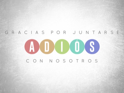 EVENT PLANNER CLOSING MOTION - SPANISH