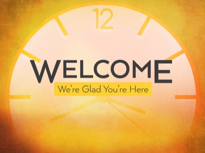 FALL BACK WELCOME MOTION