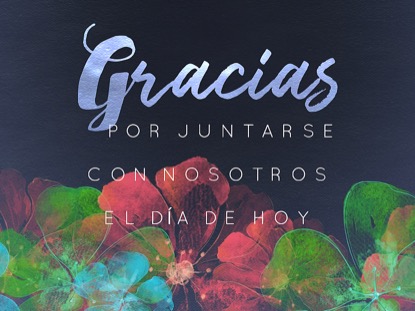 FLOATING FLOWERS CLOSING MOTION - SPANISH