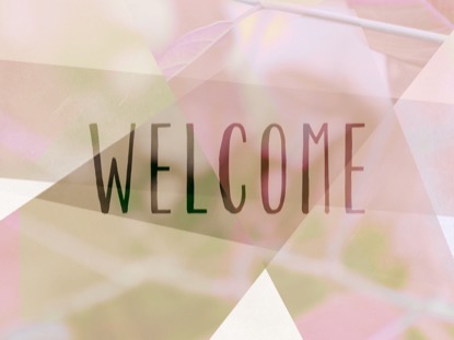 FLORAL FLAIR WELCOME MOTION