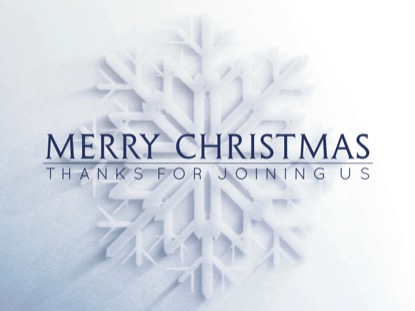 FROSTED SNOWFLAKE CHRISTMAS MOTION