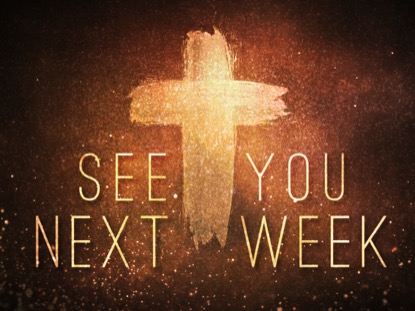 GLOWING CROSS CLOSING