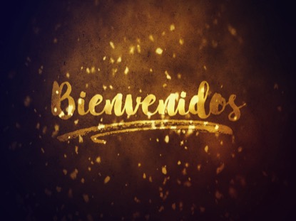 GLOWING LENT WELCOME MOTION - SPANISH