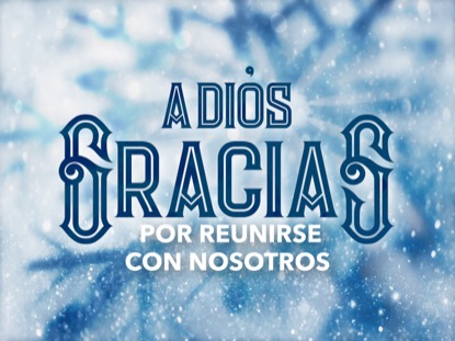 ICY CHRISTMAS CLOSING MOTION - SPANISH