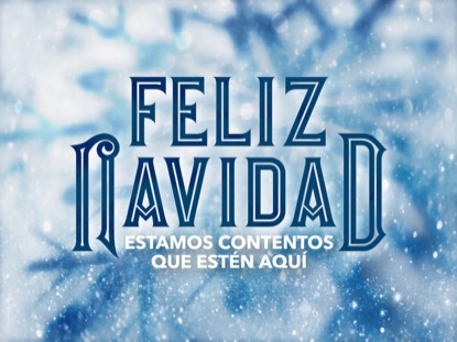 ICY CHRISTMAS MERRY MOTION - SPANISH