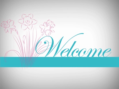 MOTHER'S DAY BLANK WELCOME
