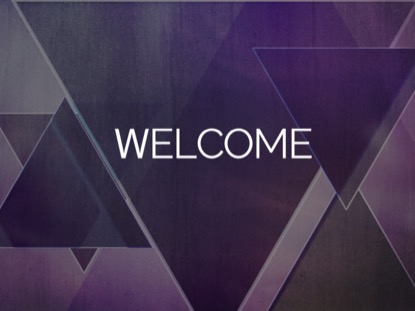 MOTHER'S DAY TRIANGLES WELCOME MOTION