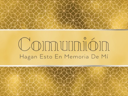 NEW YEAR DECO COMMUNION MOTION - SPANISH