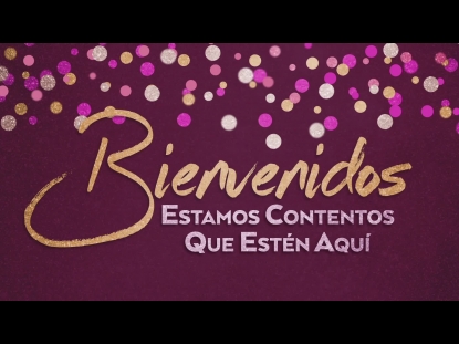 NEW YEARS CHEER WELCOME MOTION - SPANISH