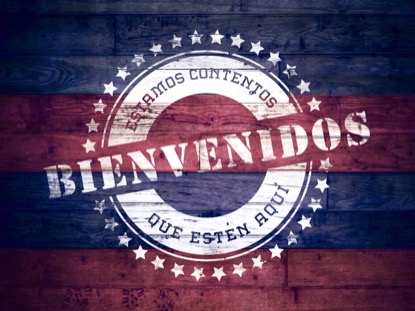 PAINTED MEMORIAL WELCOME MOTION SPANISH