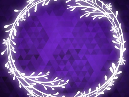PEACEFUL ADVENT PURPLE 2 MOTION